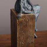 Retro Nostalgic African Portrait Decoration Restaurant Club Living Room Desktop Decoration Crafts