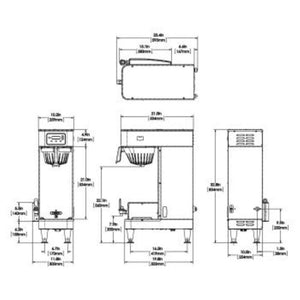 ICB Infusion Series Soft Heat Coffee Maker, Stainless Steel