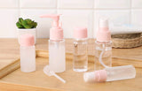 Portable Travel Set Bottle Cosmetics Empty Bottle Press Bottle Spray Bottle Small Watering Can Cosmetics Bottle Set