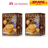 Dietary Truslen Instant Coffee Mix Powder Coffee plus 2 Boxes (16G X 80 Sachets)