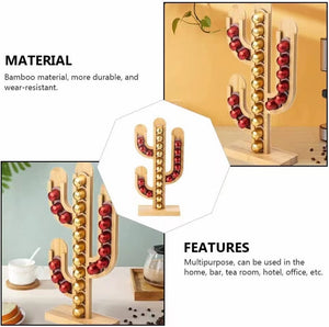 Coffee Capsule Cactus Shape Storage Rack