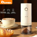 IAGREEA coffee grinder, food processing machine mixer, adjustable, with 38 precise grinding settings, coffee bean grinder 2-12 cups, silent spice grinder, one click coffee grinder, suitable for beans, spices, etc., suitable f