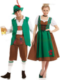Classic Halloween German Beer Festival Work Bar Restaurant Waiter And Waitress Promotional Services