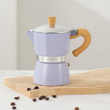 Single Valve Moka Pot Italian Small Coffee Pot Electric Ceramic Stove Coffee Tool Suit