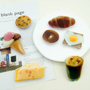 Toast Croissant Cheese Coffee Airbag Bracket