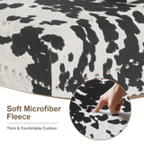 39' Mid Century Modern Bench- End Of Bed Bench Dining Bench Ottomans with Rivet- Upholstered Small Bed Bench Coffee Table Ottoman for Bedroom Entryway And Living Room