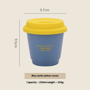 Dopamine Cute Portable Coffee Cup