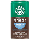 Doubleshot Espresso & Cream Light Premium Iced Coffee Drink, 6.5 Fl Oz Cans, 12 Count