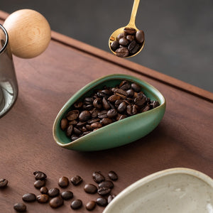 Sample Beans Show Ceramic Coffee Beans Metering Panel