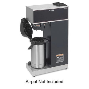 Pourover Airpot Coffee Brewer System 1375 W - 3.80 Gal - 12 Cup(S) - Multi-Serve - Black