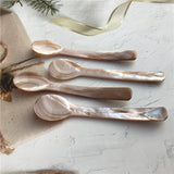 12CM Shell Hotel Coffee Dessert Ice Cream Spoon