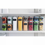 Airtight 14Pcs Food Storage Container Set - for Cereal, Sugar, Snacks & Rice