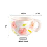 Cute Girl Heart Home Creative Hand-pinched Coffee Cup
