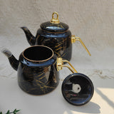 Xinjiang Special Enamel Pot Hotel Milk Tea Pot