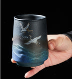 Ceramic Water Cup Couple Mug Home Coffee Creative Personality Trend Tea Set