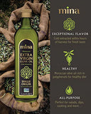 Moroccan Extra Virgin Olive Oil, 33.8 Fl Oz, Cold Extracted, High Polyphenol, Single Origin Also Great for Cooking