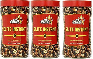 Elite Instant Coffee, 21 Ounce Premium Quality Pack with Rich Aromatic Flavor