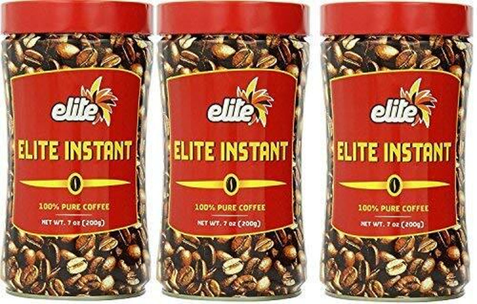 Elite Instant Coffee, 21 Ounce Premium Quality Pack with Rich Aromatic Flavor