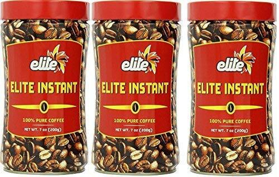 Elite Instant Coffee, 21 Ounce Premium Quality Pack with Rich Aromatic Flavor
