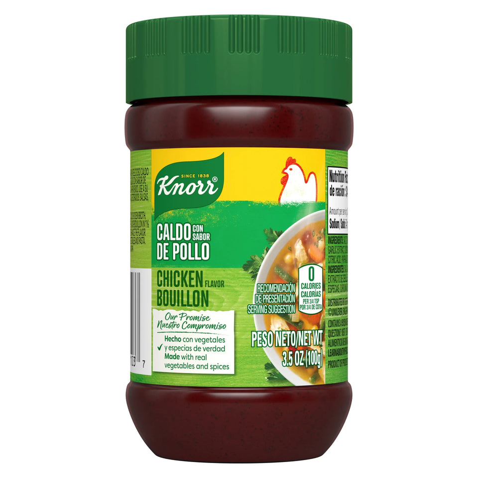 Granulated Chicken Flavor Bouillon Ground, 3.5 Oz Jar