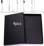 Knife Fork And Spoon Hotel Restaurant Western Tableware Household Light Luxury Tableware Set