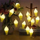 New Led Ice Cream Lighting Chain Lamp Decorative Light Children's Room Restaurant Decoration