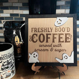 Halloween Ghost Coffee Table Plate Ornaments
