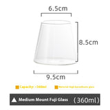 Mountain Glass Latte Coffee Cup