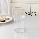 Vertical Striped Ice American Coffee Cup