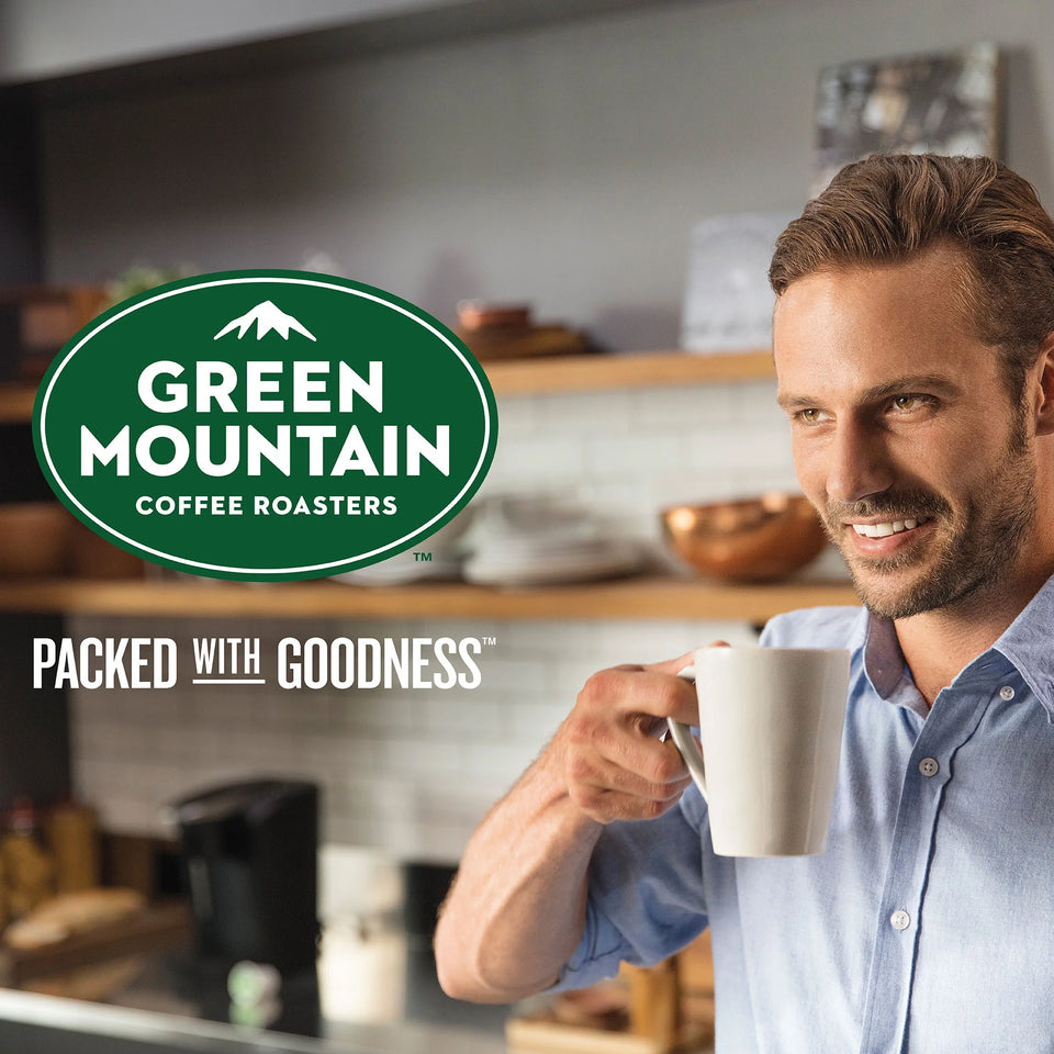 Green Mountain Coffee Hazelnut Decaf  K-Cup Pods, Light Roast Coffee, 48Ct