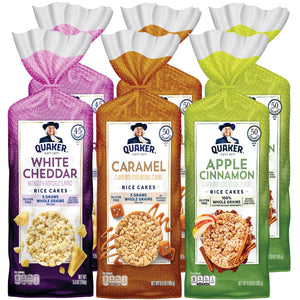 Gluten Free Rice Cakes, Variety Pack, 6 Bags