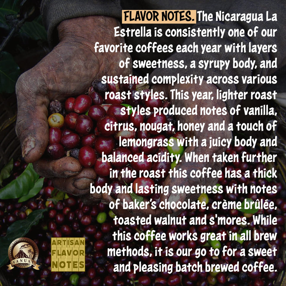 DARK ROAST VANUAT Volcanic Cult Organic Supreme Finest Artisan COFFEE Whole Bean Beans for Drip Coffee Cold Brew Espresso French Press Turkish Brew etc (Brazil, 16oz | Dark Roast)
