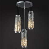 LED Single Head Industrial Style Crystal Restaurant Simple Aisle Bedside Small Droplight