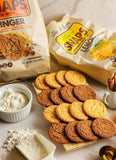 STAUFFERS Ginger SNAPS Cookies - 14Oz Bag - Ginger Flavored Cookies with No High