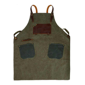 Craftsman Apron Designer Coffee Shop Canvas Apron Work Apron Bag