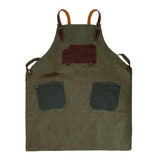 Craftsman Apron Designer Coffee Shop Canvas Apron Work Apron Bag