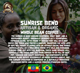 LIGHT ROAST Whole Bean Coffee Specialty Volcanic Organic Supreme Finest Artisan Beans for Drip Coffee Cold Brew Espresso French Press Turkish Brew from Vanuatu Sumatra Ethiopia Ethiopian Brazil Brazilian Kenya Kenyan Papua New Guinea Colomb