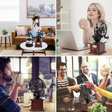 Manual Coffee Grinder, Coffee Bean Grinder Manual Coffee Grinder Roller, Antique Coffee Mill With Cast Iron Hand Crank Best For Drip Coffee, Espresso, French Press, Cold & Turkish Brew