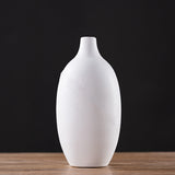 Factory Hot Sale Simple Style Light Luxury Small Restaurant Ceramic Decoration Vase