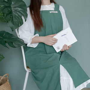 Home Wear Overclothes Flower Shop Coffee Shop Overalls