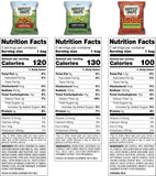 Variety Bag Baked Gluten Free Snacks, Veggie Crisps, 3 Flavors, 6 Bags, 5.3 Oz