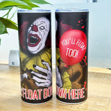 1pc, Stainless Steel Coffee Cup, Cold Drink Ice Water Cup, Christmas Cup, Horror-Themed Insulated Travel Cup, Summer Outdoor Beverage Cup, Fruit Juice Beverage Cup, Halloween Gifts