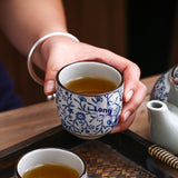 Restaurant Ding Room Commercial High Temperature Porcelain Tea Making Tea Cup