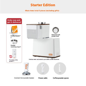 Kesu Italian Semi-automatic Small Concentrated American Portable Coffee Machine