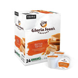 Gloria Jean'S Coffees Butter Toffee Coffee Keurig K-Cup Pods Medium Roast 24/Box 60051-012