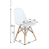 Leisure Chair Coffee Shop Plastic Home