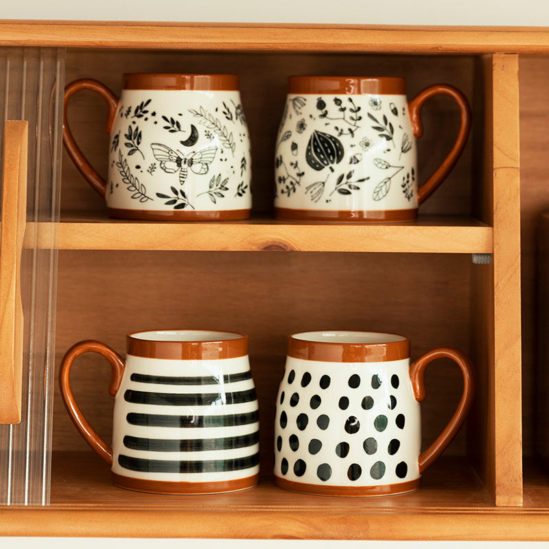 Mug Large Capacity Ceramic Cup Home Coffee Female Breakfast