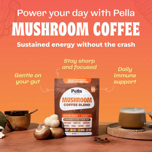 Mushroom Coffee with Lion'S Mane, Shiitake and More, Original Blend, 6.3 Oz (180 G)