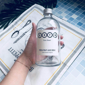 Frosted milk tea bottle drink bottle