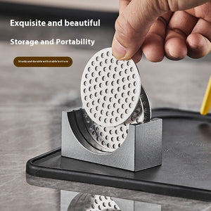 Italian Coffee Machine Powder Bowl Water Distribution Mesh Strainer Handle Extraction